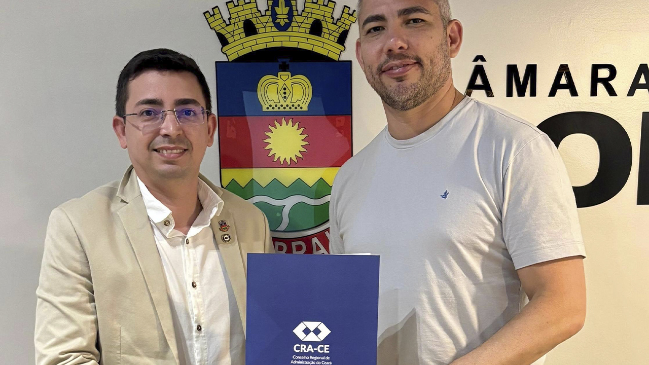 CRA-CE realiza reunião com Câmara de Sobral para sessão solene do Dia do Administrador